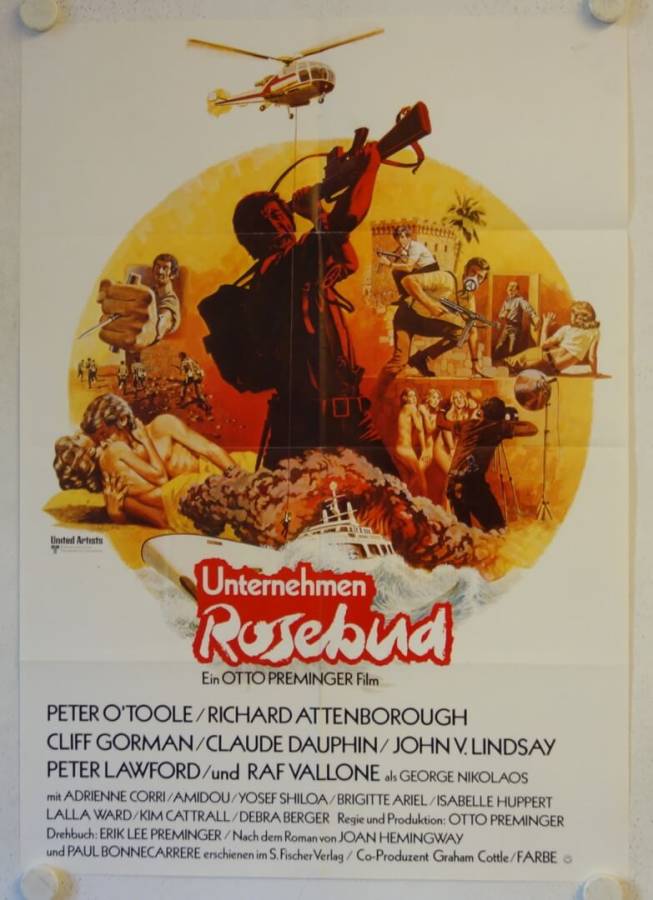 Unternehmen Rosebud originales deutsches Filmplakat
